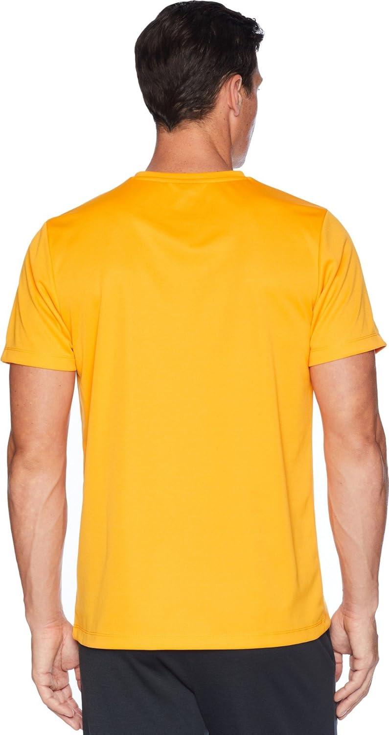 image:imageUS Polo Assn Mens Short Sleeve VNeck Striped TShirtWarhol Orange