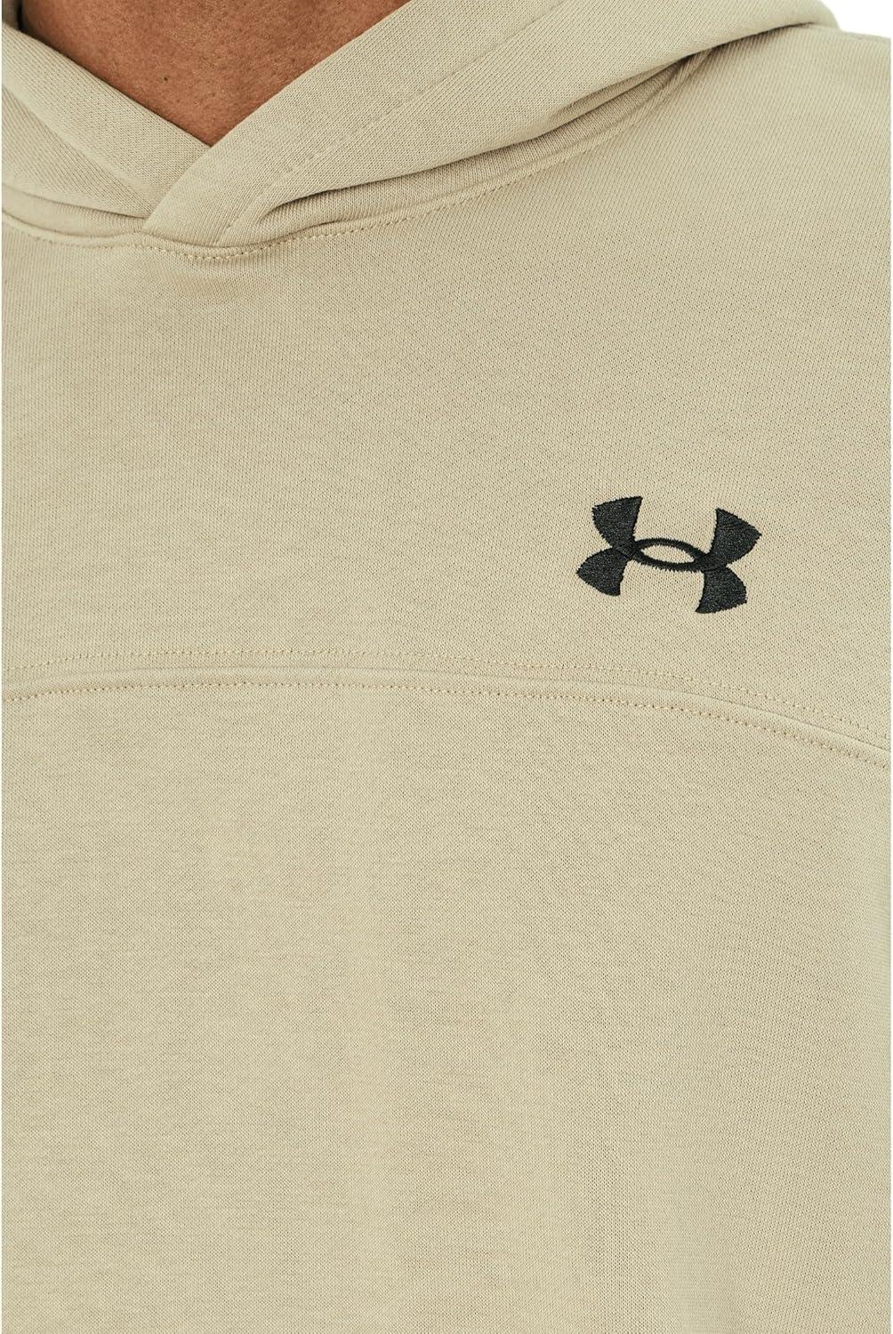 image:imageUnder Armour Mens Rival Lightweight HoodieCity KhakiBlack