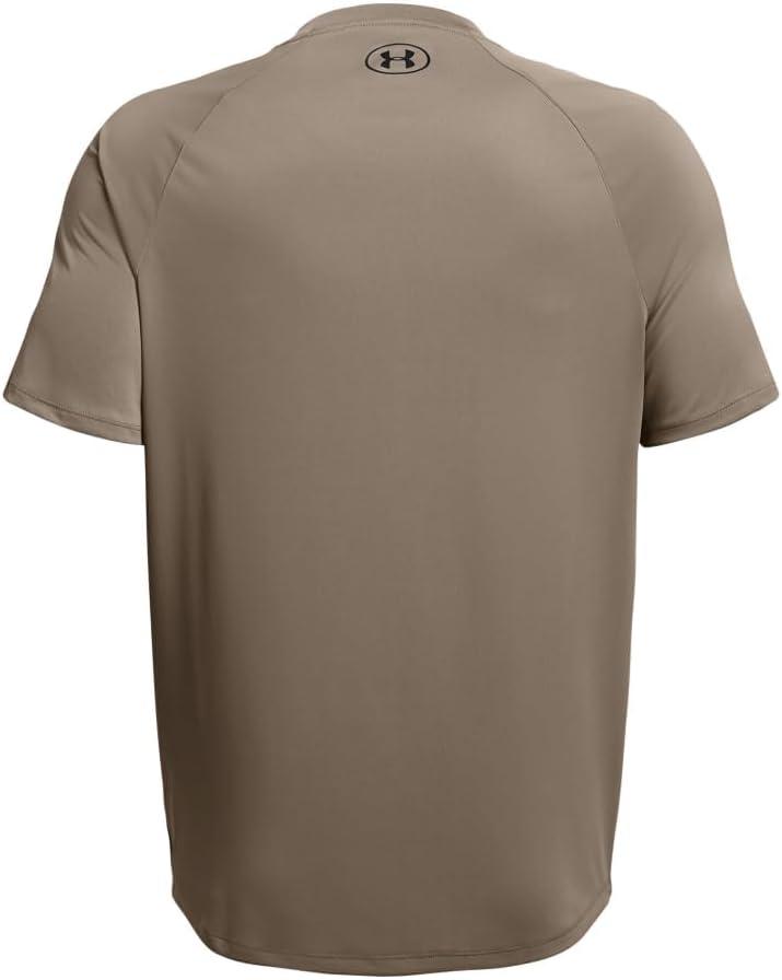 image:imageUnder Armour Mens Tech 20 ShortSleeve TshirtShirt200 Taupe Dusk Black
