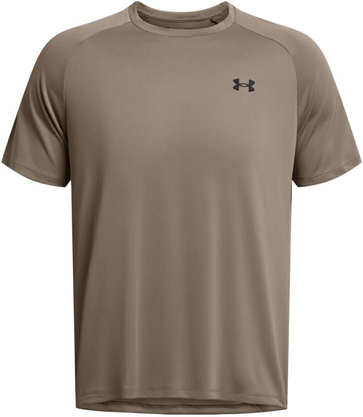 image:imageUnder Armour Mens Tech 20 ShortSleeve TshirtShirt200 Taupe Dusk Black