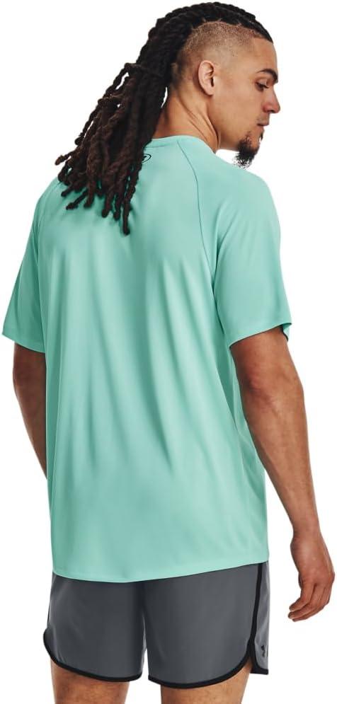image:imageUnder Armour Mens Tech 20 ShortSleeve TshirtShirt362 Neo Turquoise Black