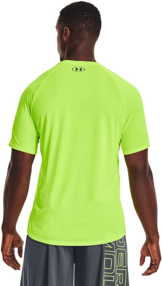 image:imageUnder Armour Mens Tech 20 ShortSleeve TshirtShirt369 Lime Surge Black