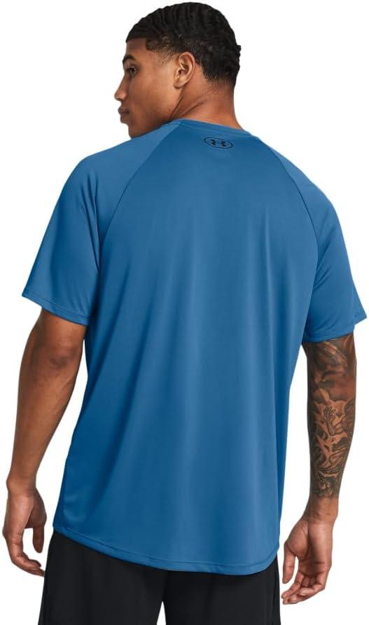 image:imageUnder Armour Mens Tech 20 ShortSleeve TshirtShirt406 Photon Blue Black