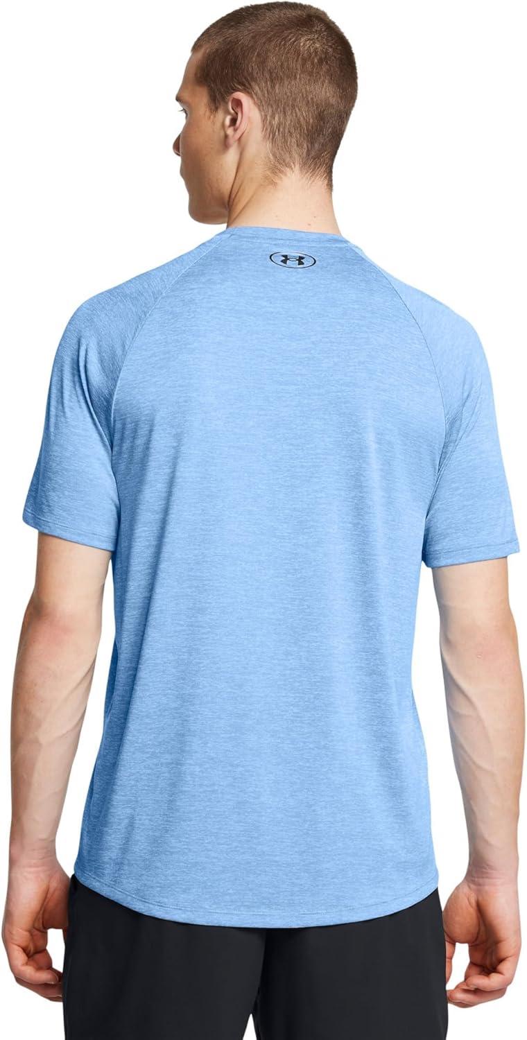 image:imageUnder Armour Mens Tech 20 ShortSleeve TshirtShirt466 Horizon Blue Black