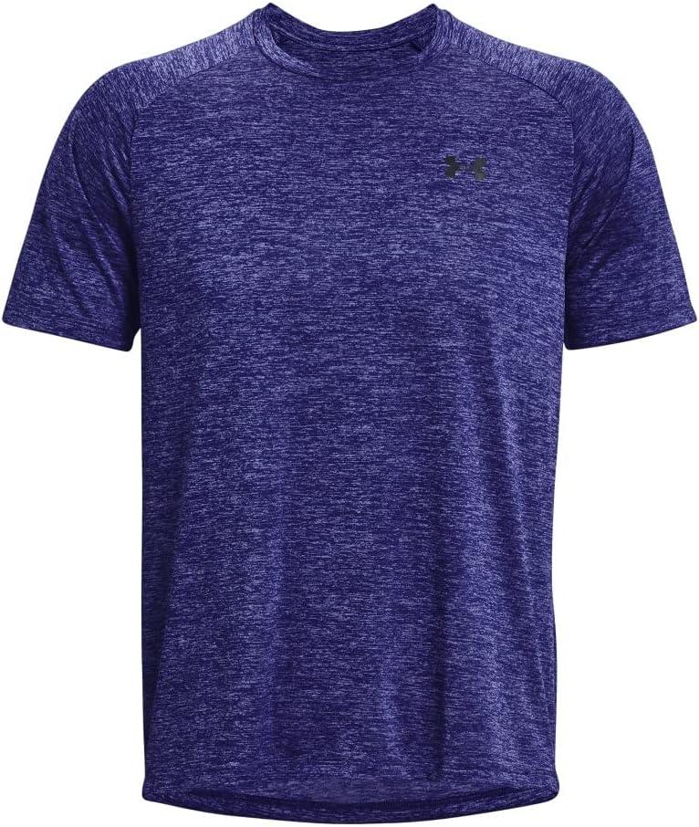 image:imageUnder Armour Mens Tech 20 ShortSleeve TshirtShirt468 Sonar Blue Black