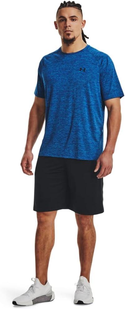 image:imageUnder Armour Mens Tech 20 ShortSleeve TshirtShirt471 Blue Mirage Black
