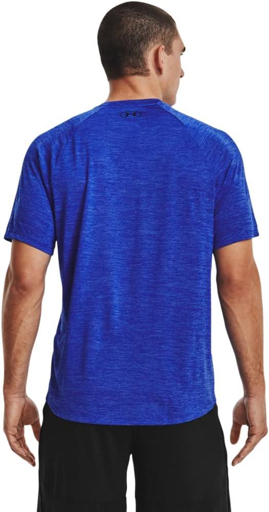 image:imageUnder Armour Mens Tech 20 ShortSleeve TshirtShirt486 Versa Blue Black