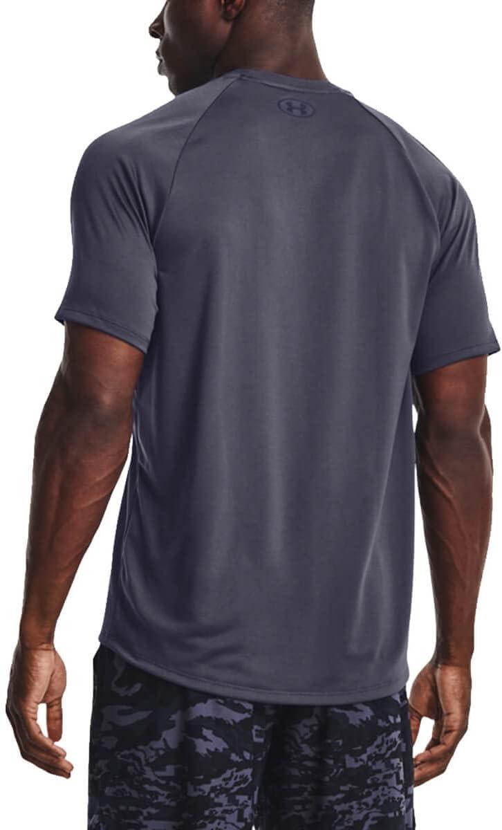 image:imageUnder Armour Mens Tech 20 ShortSleeve TshirtShirt558 Tempered Steel Midnight Navy