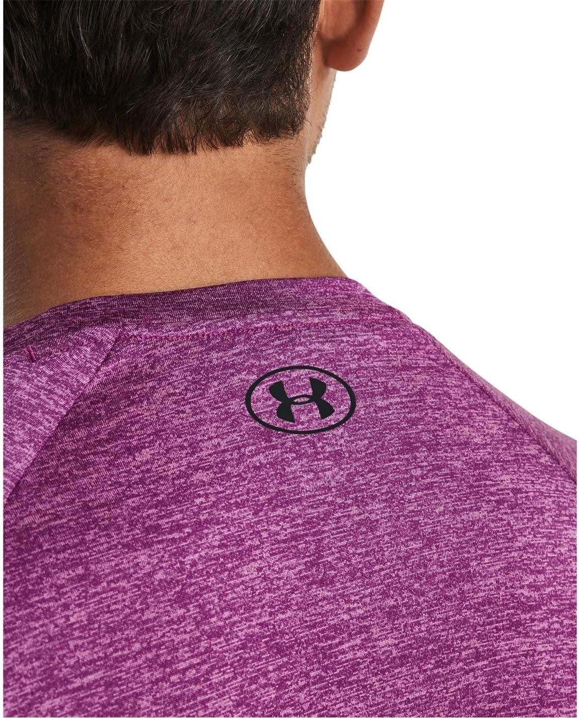 image:imageUnder Armour Mens Tech 20 ShortSleeve TshirtShirt573 Mystic Magenta Black
