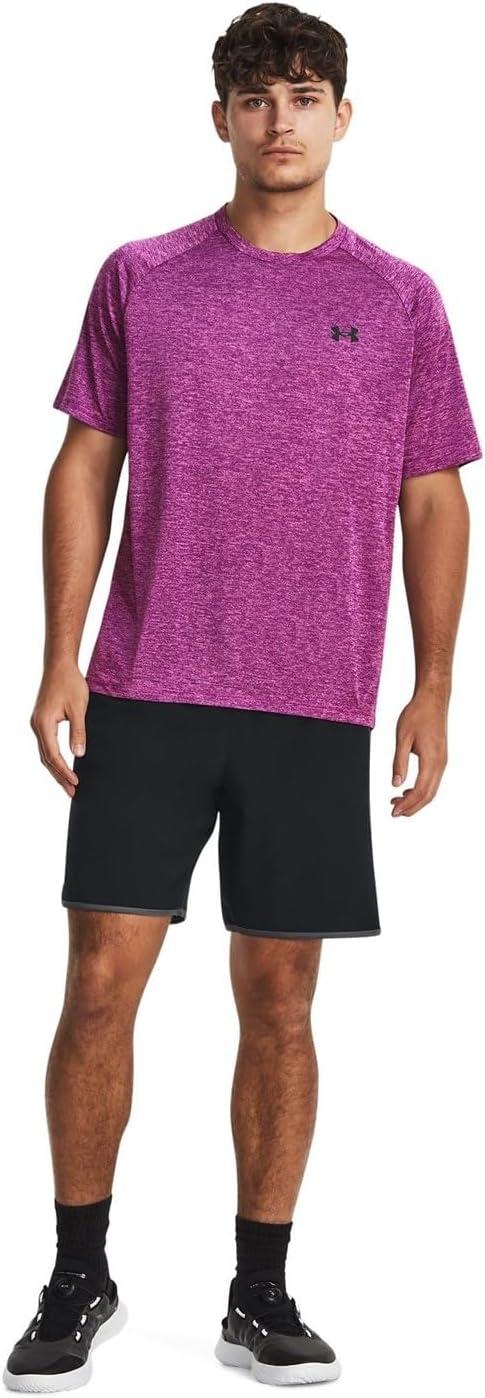 image:imageUnder Armour Mens Tech 20 ShortSleeve TshirtShirt573 Mystic Magenta Black