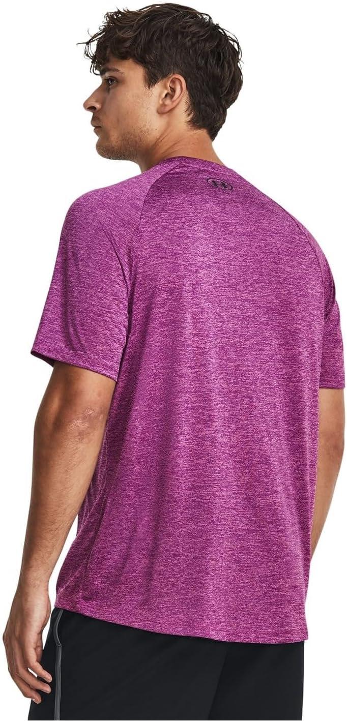 image:imageUnder Armour Mens Tech 20 ShortSleeve TshirtShirt573 Mystic Magenta Black