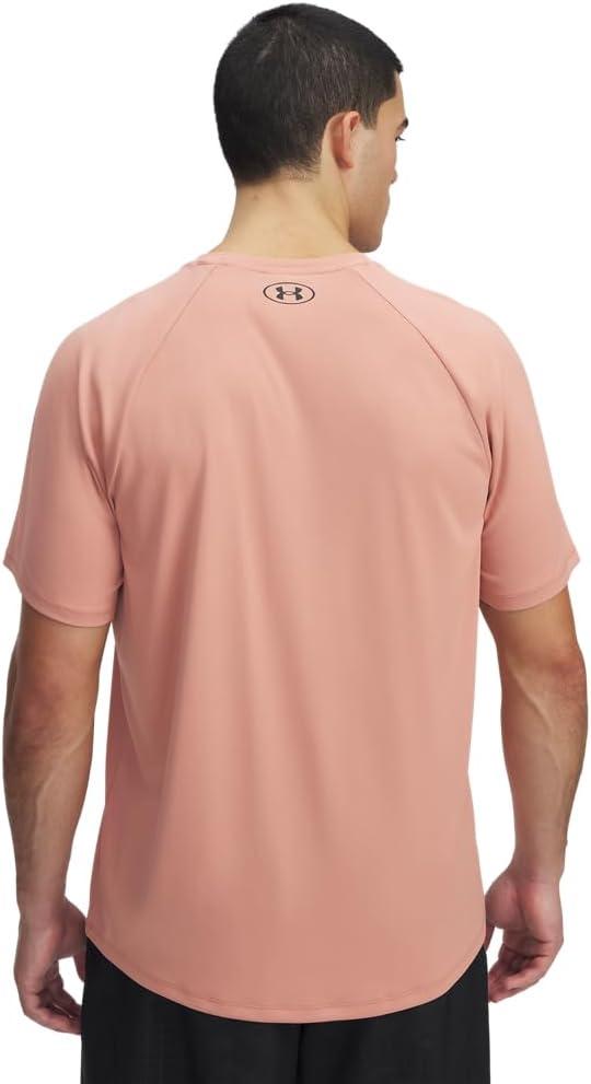 image:imageUnder Armour Mens Tech 20 ShortSleeve TshirtShirt696 Canyon Pink Black