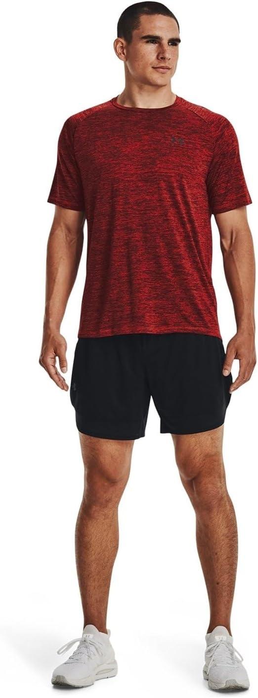 image:imageUnder Armour Mens Tech 20 ShortSleeve TshirtShirt810 Bolt Red Chestnut Red Black