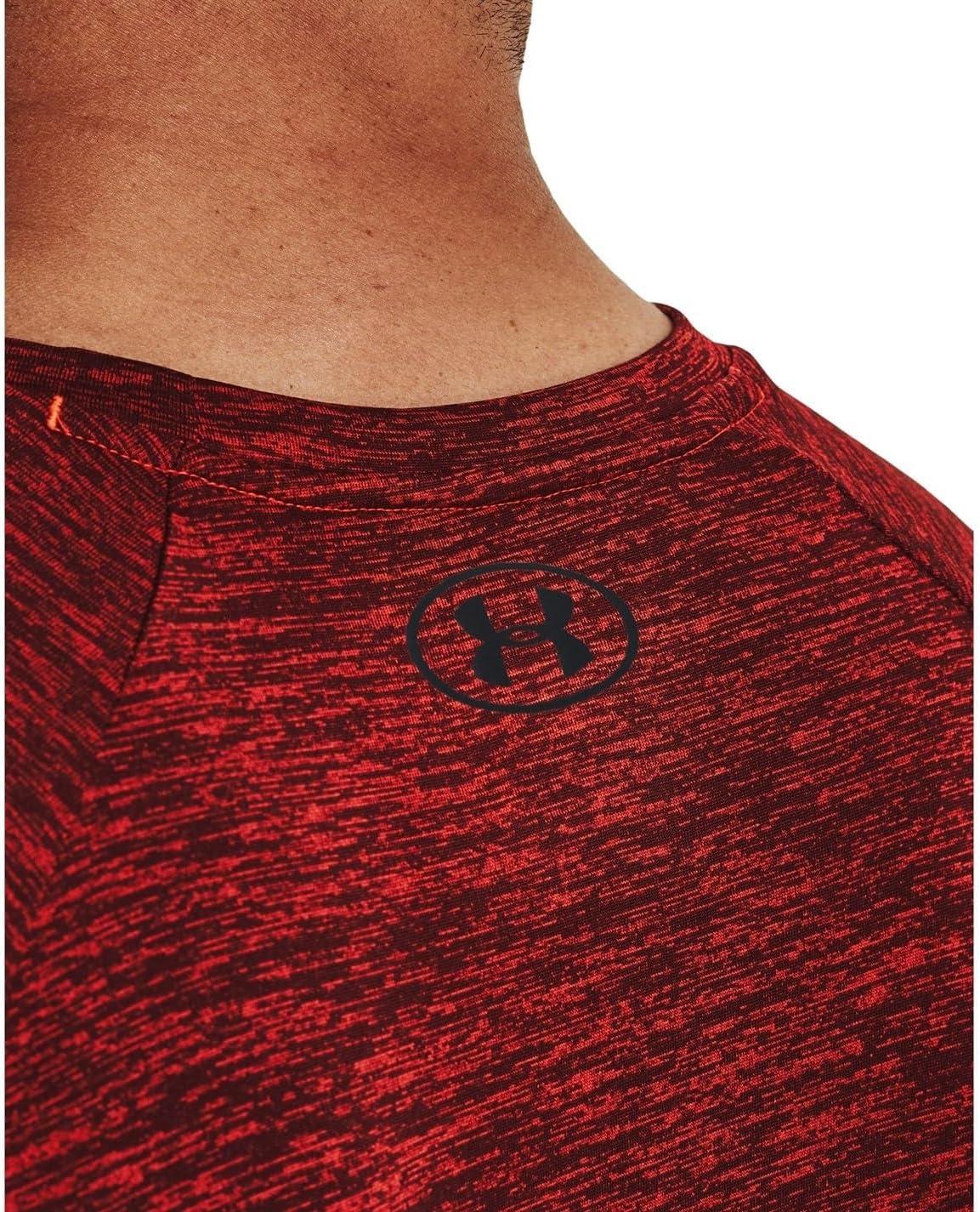 image:imageUnder Armour Mens Tech 20 ShortSleeve TshirtShirt810 Bolt Red Chestnut Red Black