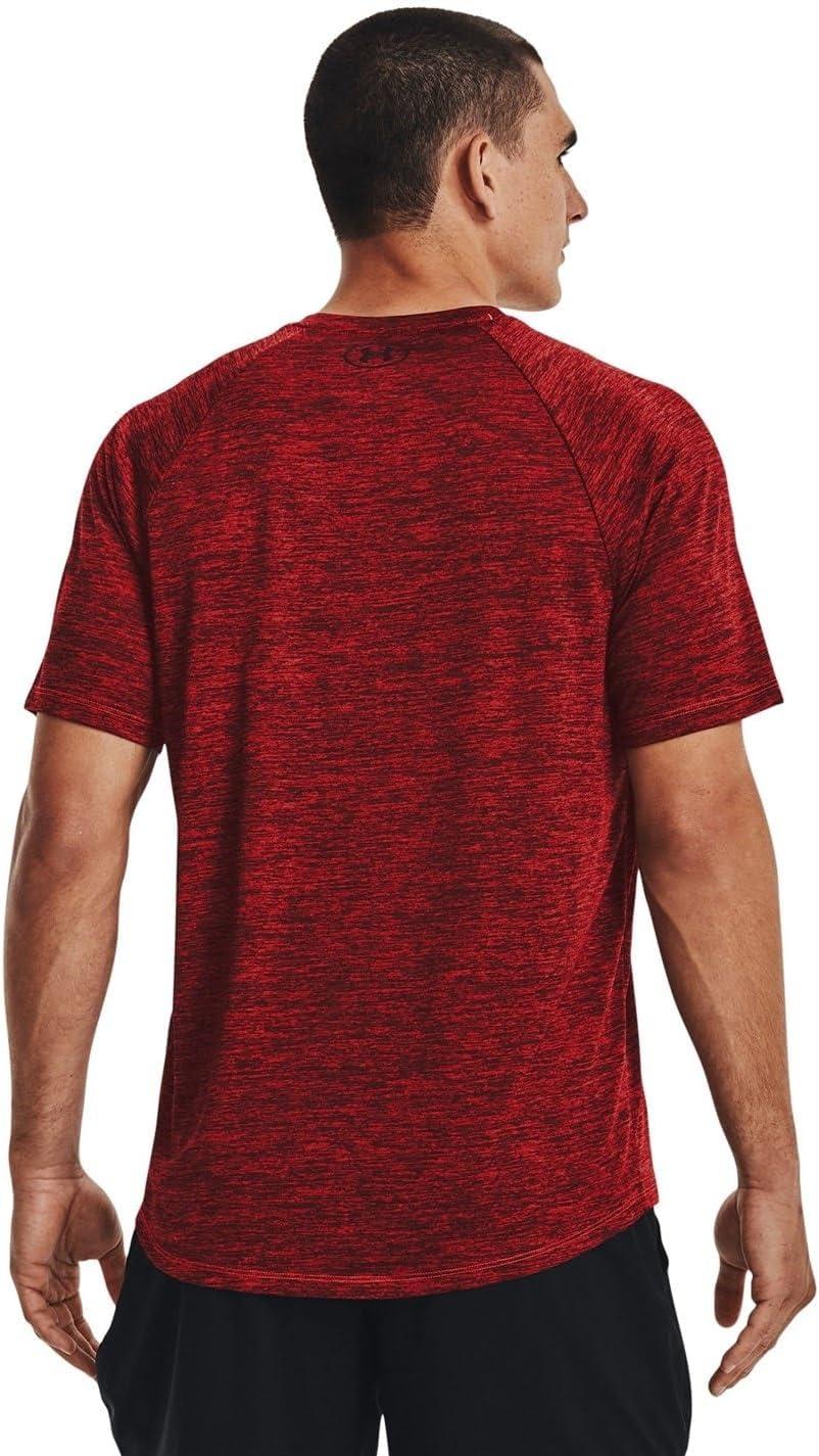 image:imageUnder Armour Mens Tech 20 ShortSleeve TshirtShirt810 Bolt Red Chestnut Red Black