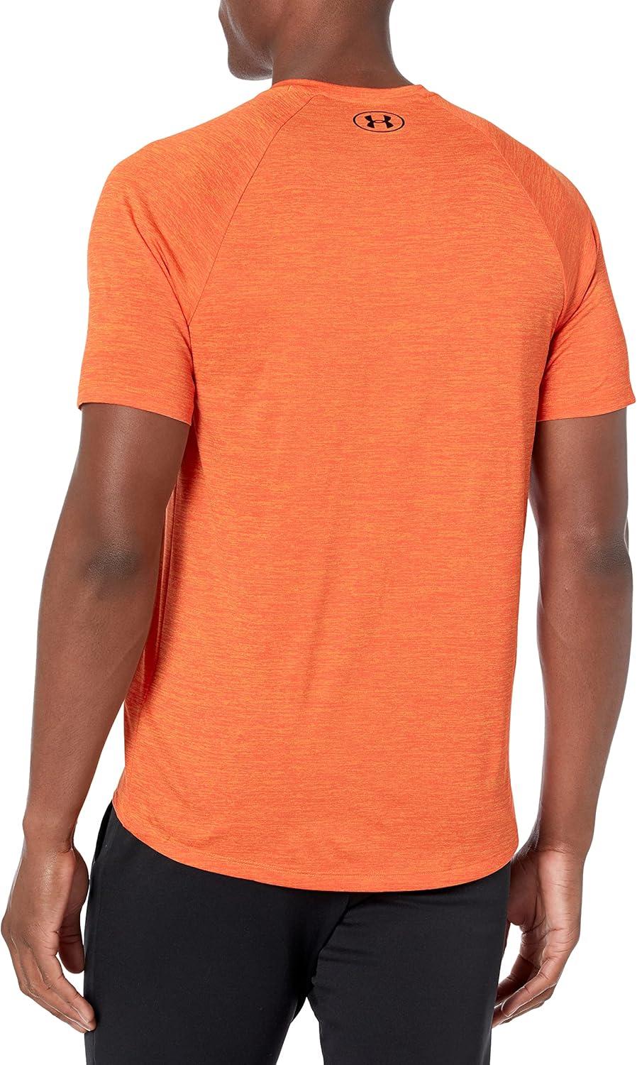 image:imageUnder Armour Mens Tech 20 ShortSleeve TshirtShirt866 Orange Blast Black