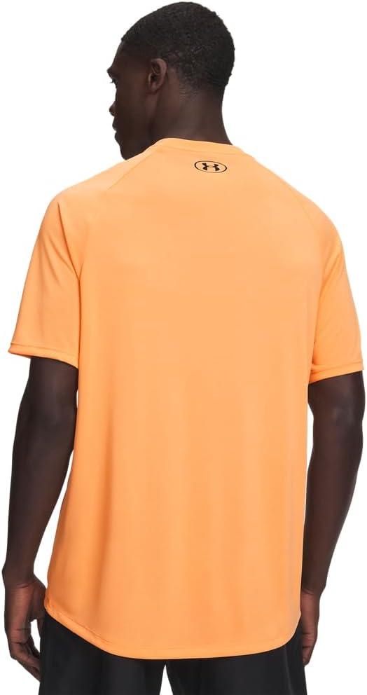 image:imageUnder Armour Mens Tech 20 ShortSleeve TshirtShirt870 Orange Bloc Black
