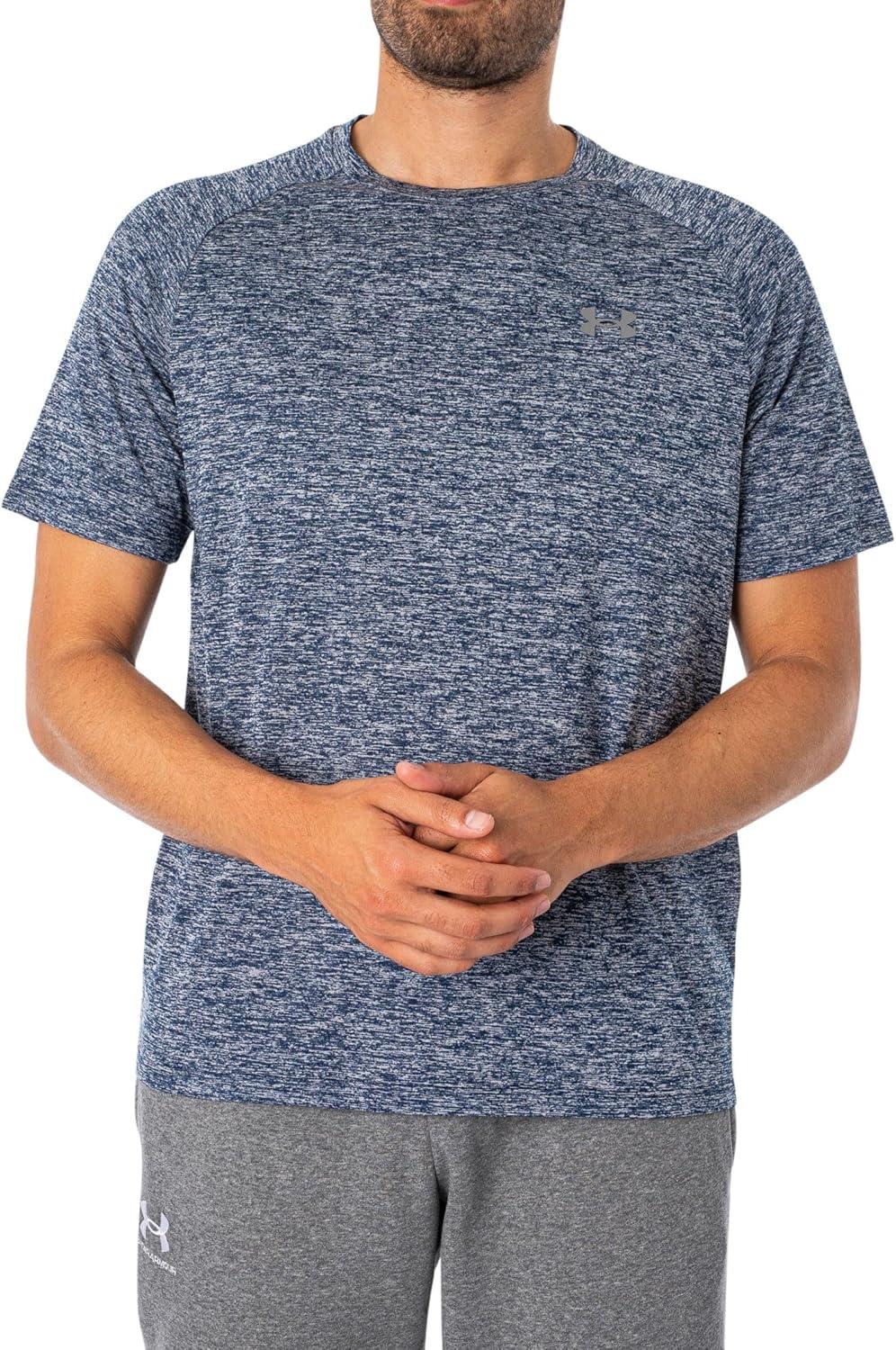 image:imageUnder Armour Mens Tech 20 ShortSleeve TshirtShirtAcademy Steel