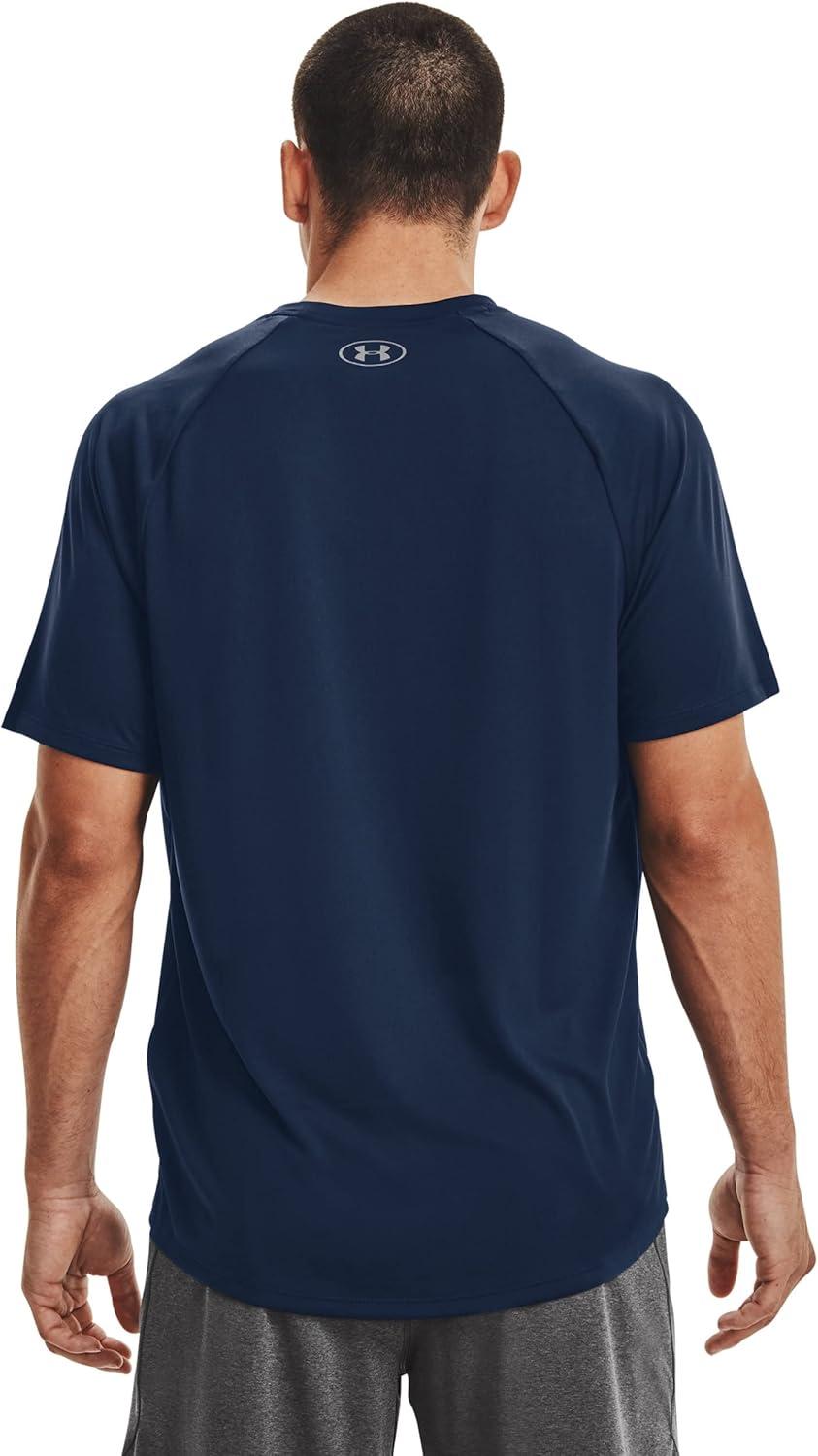 image:imageUnder Armour Mens Tech 20 ShortSleeve TshirtShirtAcademy Blue 408Graphite