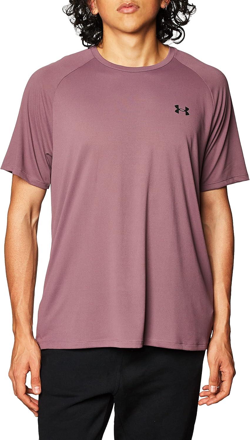image:imageUnder Armour Mens Tech 20 ShortSleeve TshirtShirtAsh Plum 554Black