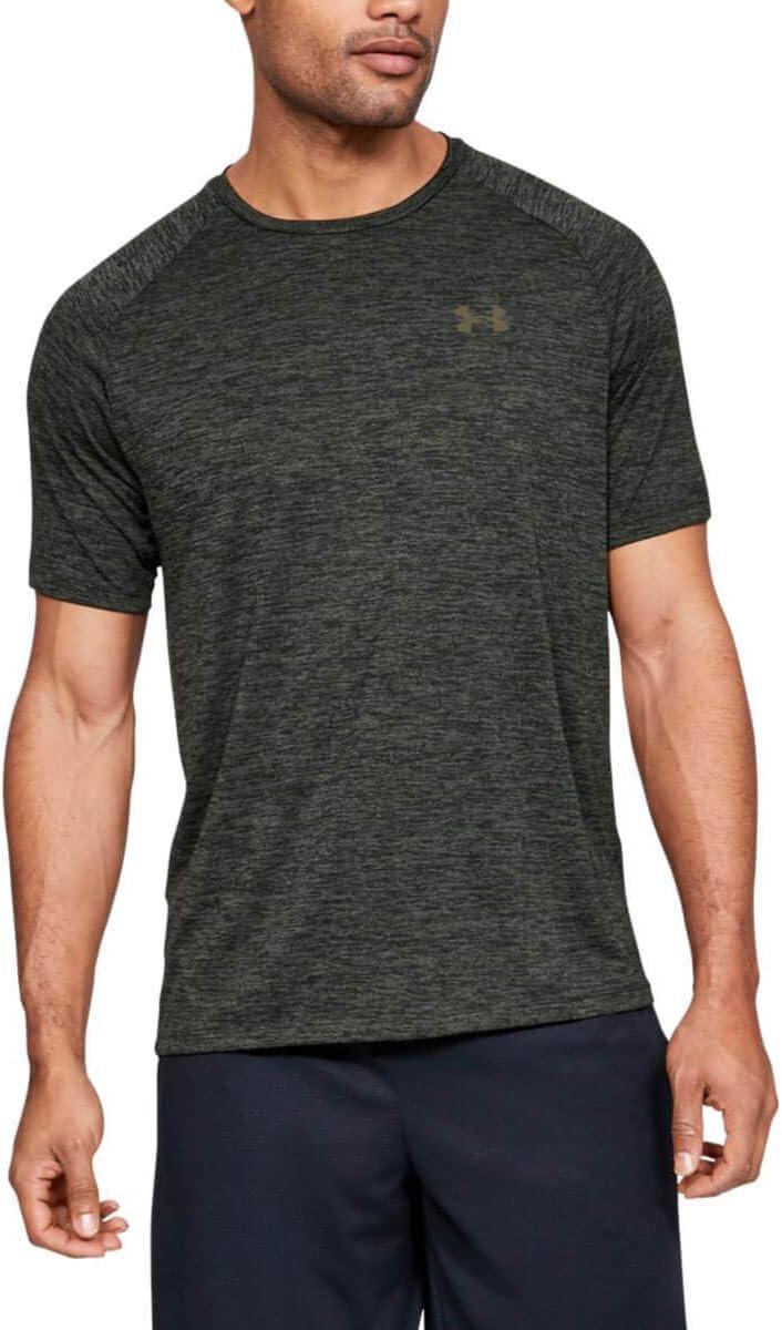 image:imageUnder Armour Mens Tech 20 ShortSleeve TshirtShirtBaroque Green