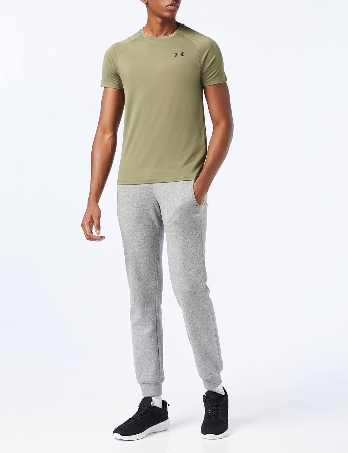 image:imageUnder Armour Mens Tech 20 ShortSleeve TshirtShirtBaroque Green 311Black