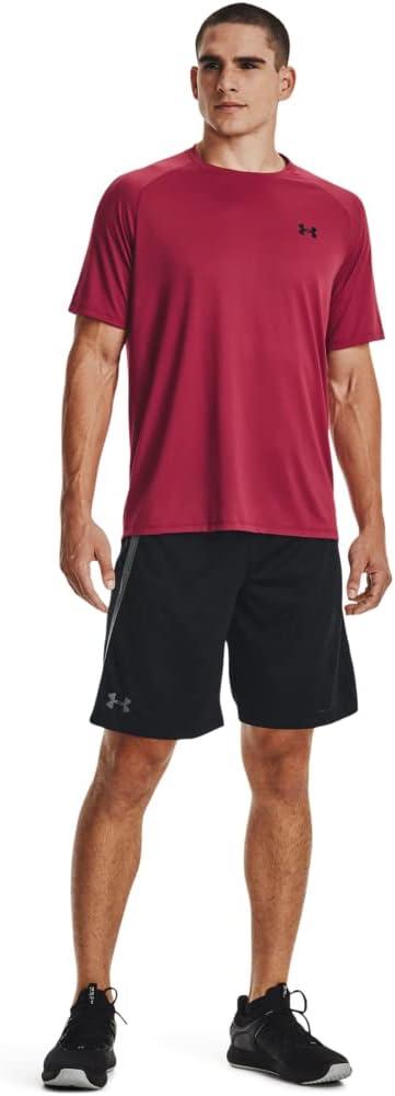 image:imageUnder Armour Mens Tech 20 ShortSleeve TshirtShirtBlack Rose 664Black