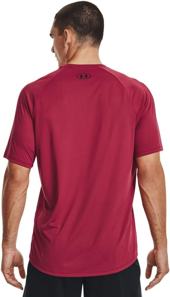 image:imageUnder Armour Mens Tech 20 ShortSleeve TshirtShirtBlack Rose 664Black