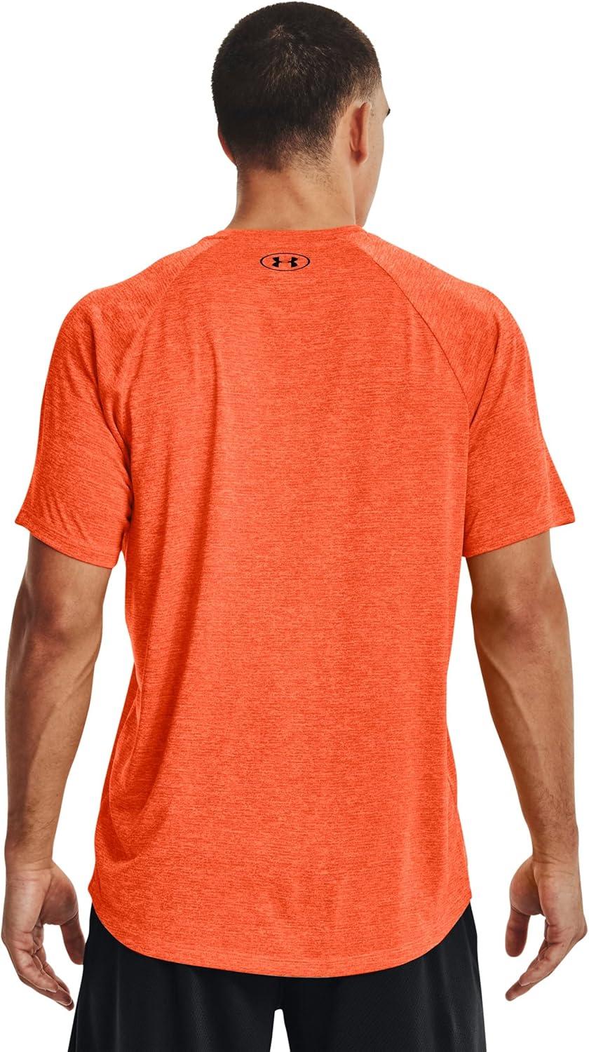 image:imageUnder Armour Mens Tech 20 ShortSleeve TshirtShirtBlaze Orange 826Black
