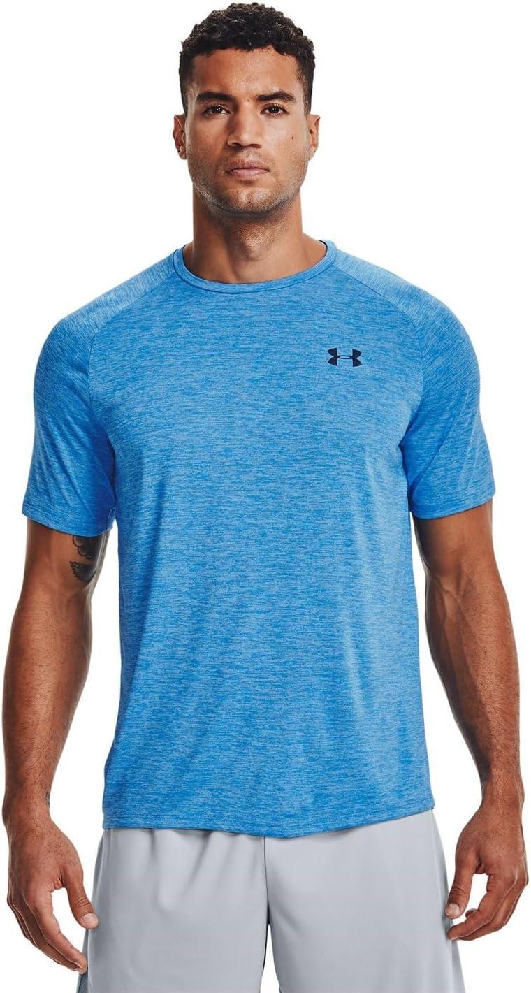 image:imageUnder Armour Mens Tech 20 ShortSleeve TshirtShirtBrilliant Blue 787Academy Blue