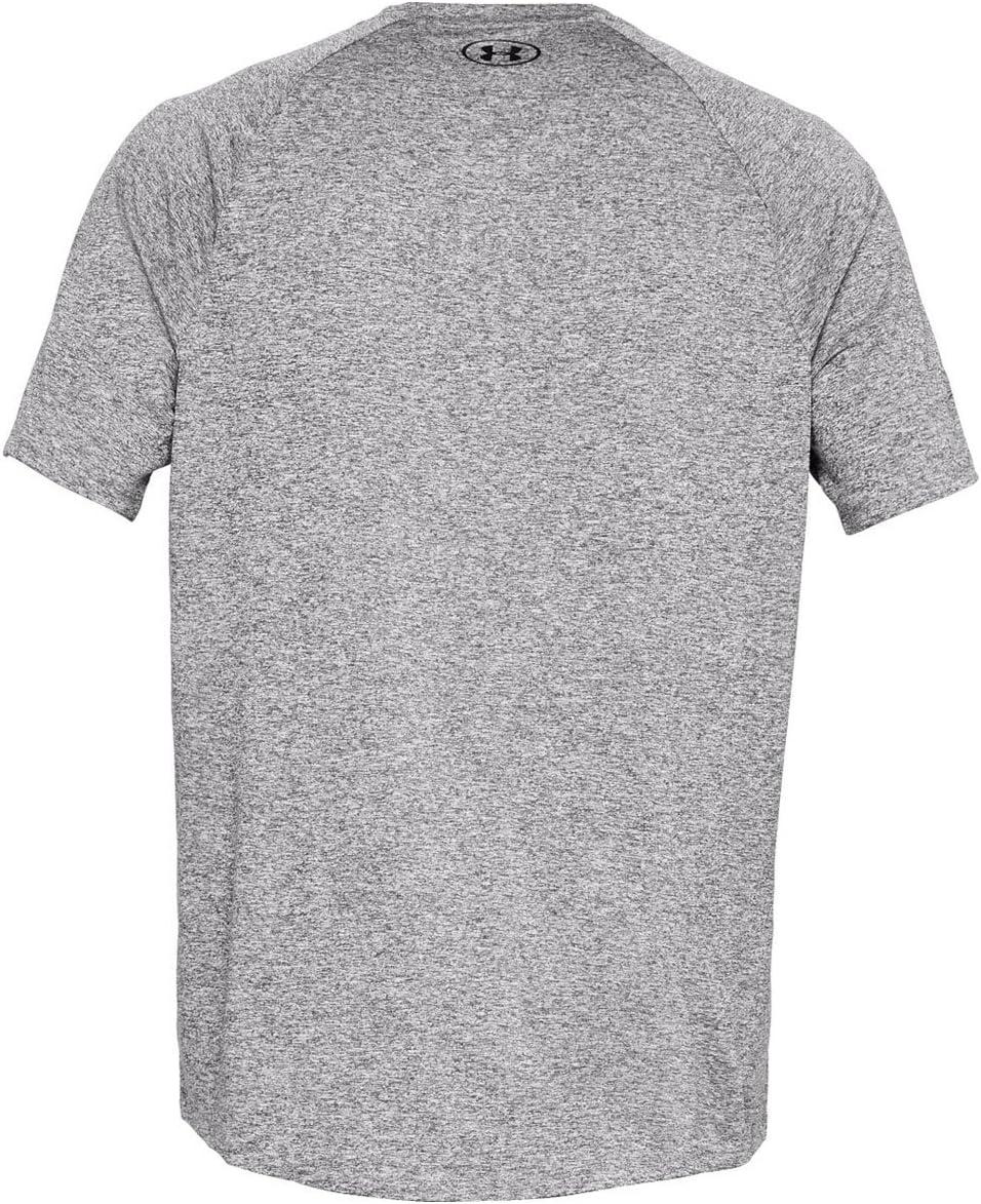 image:imageUnder Armour Mens Tech 20 ShortSleeve TshirtShirtCharcoal Light Heath 019Black