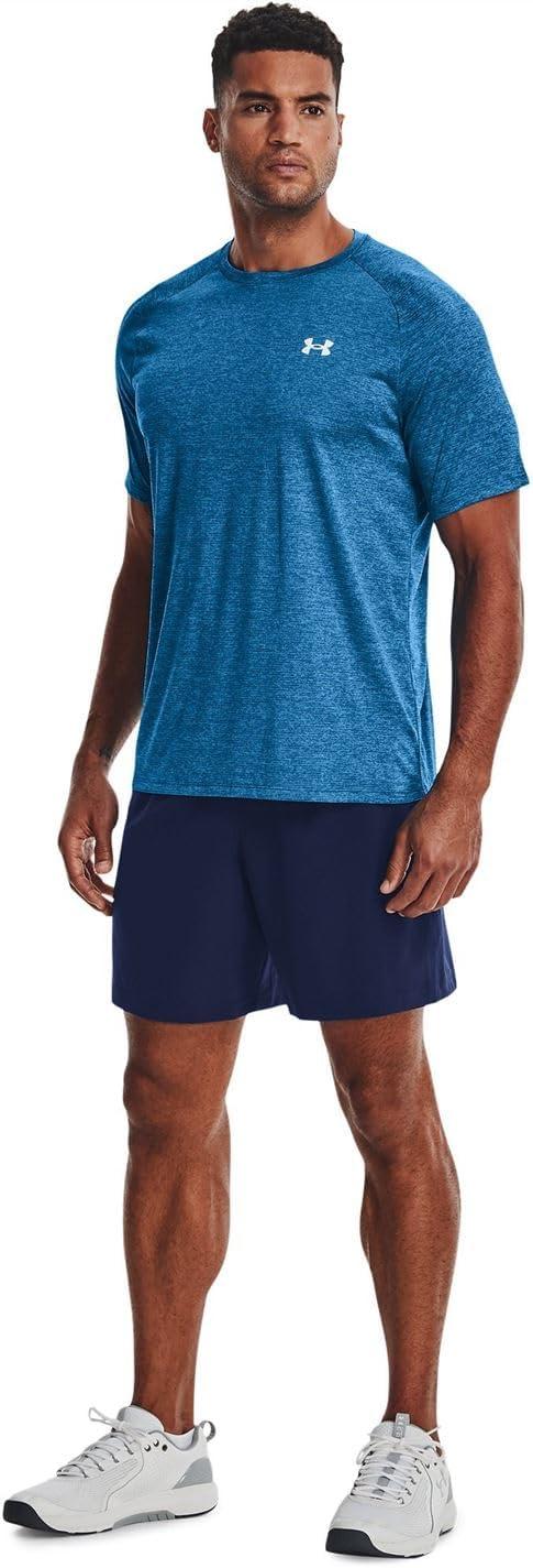 image:imageUnder Armour Mens Tech 20 ShortSleeve TshirtShirtCruise Blue 899White