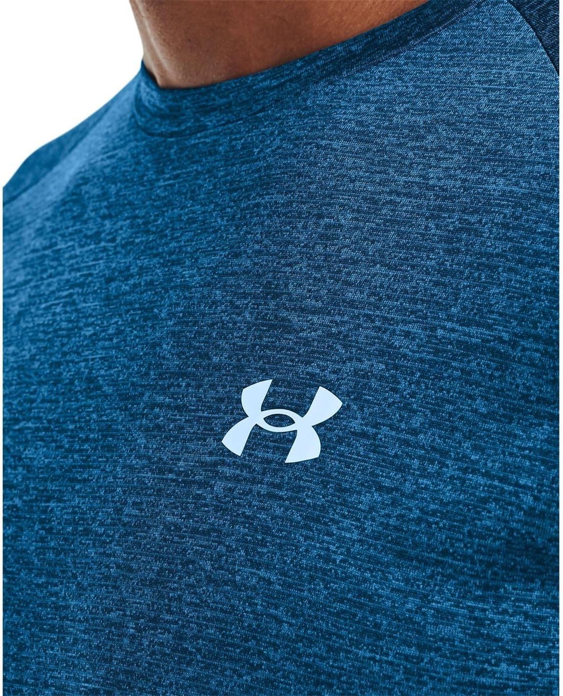 image:imageUnder Armour Mens Tech 20 ShortSleeve TshirtShirtCruise Blue 899White