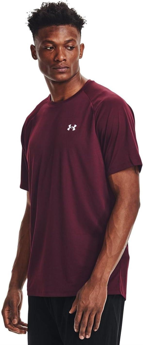 image:imageUnder Armour Mens Tech 20 ShortSleeve TshirtShirtDark Maroon 602White