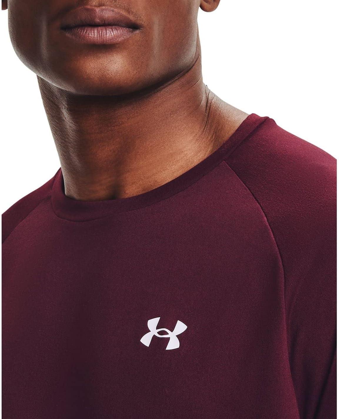 image:imageUnder Armour Mens Tech 20 ShortSleeve TshirtShirtDark Maroon 602White