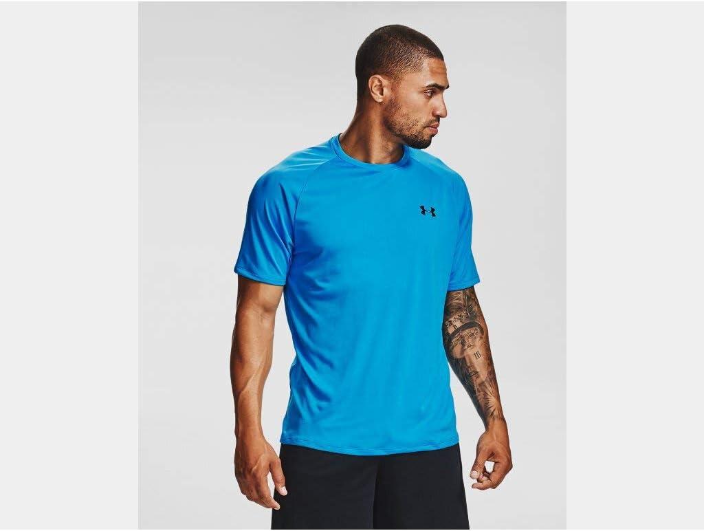 image:imageUnder Armour Mens Tech 20 ShortSleeve TshirtShirtElectric Blue 428Black