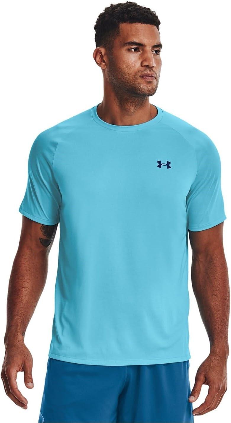 image:imageUnder Armour Mens Tech 20 ShortSleeve TshirtShirtFresco Blue 481Acaemy