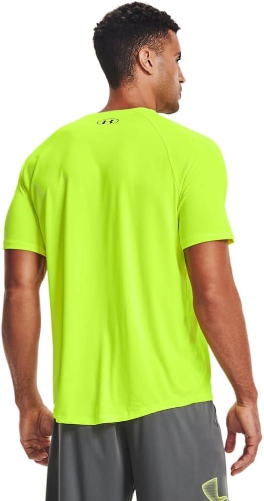 image:imageUnder Armour Mens Tech 20 ShortSleeve TshirtShirtHighvis Yellow 731Black