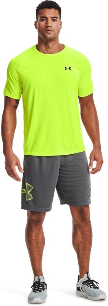 image:imageUnder Armour Mens Tech 20 ShortSleeve TshirtShirtHighvis Yellow 731Black