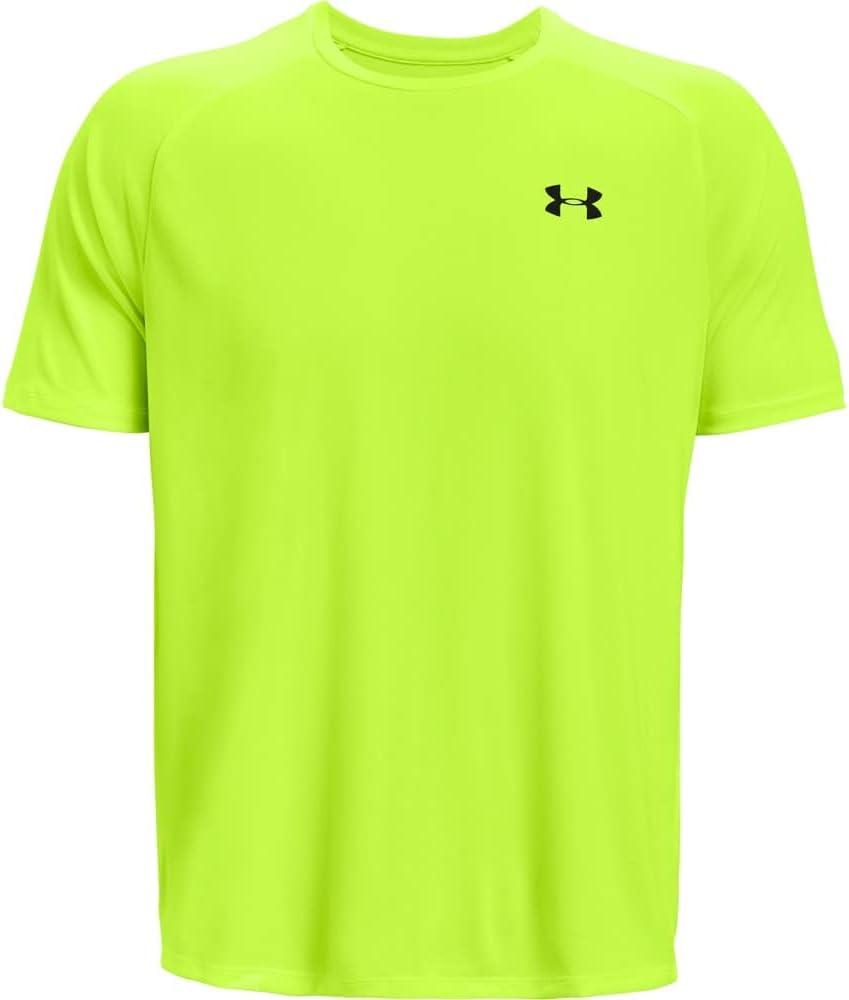 image:imageUnder Armour Mens Tech 20 ShortSleeve TshirtShirtHighvis Yellow 731Black
