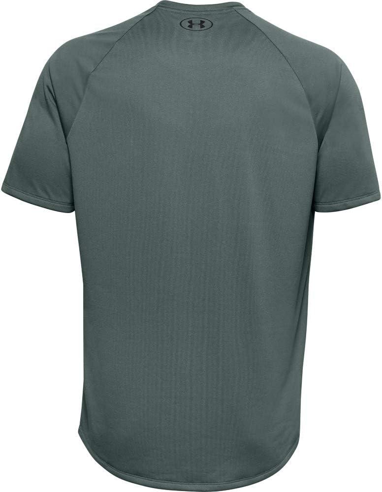 image:imageUnder Armour Mens Tech 20 ShortSleeve TshirtShirtLichen Blue 424Black