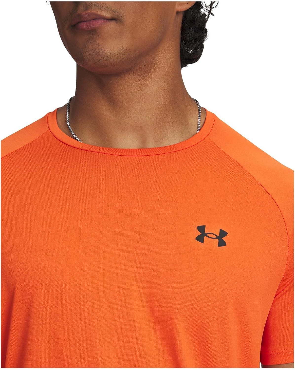 image:imageUnder Armour Mens Tech 20 ShortSleeve TshirtShirtOrange BaseBlack