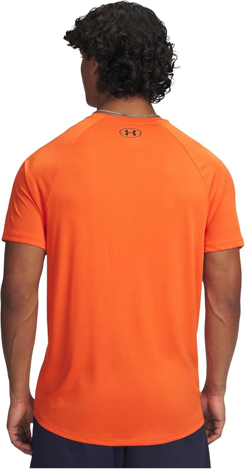 image:imageUnder Armour Mens Tech 20 ShortSleeve TshirtShirtOrange BaseBlack