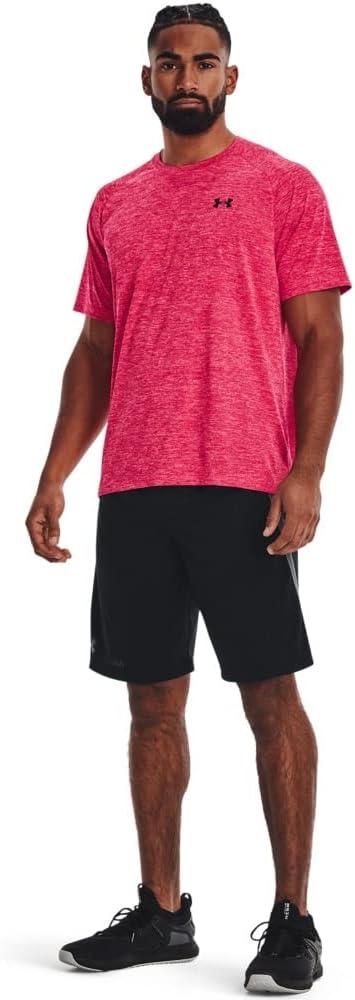 image:imageUnder Armour Mens Tech 20 ShortSleeve TshirtShirtPenta Pink 975Black