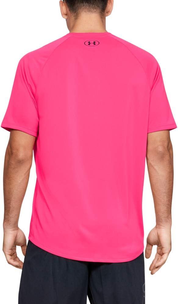 image:imageUnder Armour Mens Tech 20 ShortSleeve TshirtShirtPink Surge 687Black