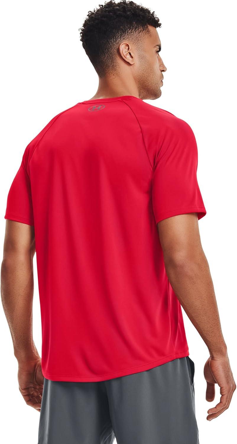 image:imageUnder Armour Mens Tech 20 ShortSleeve TshirtShirtRed Graphite