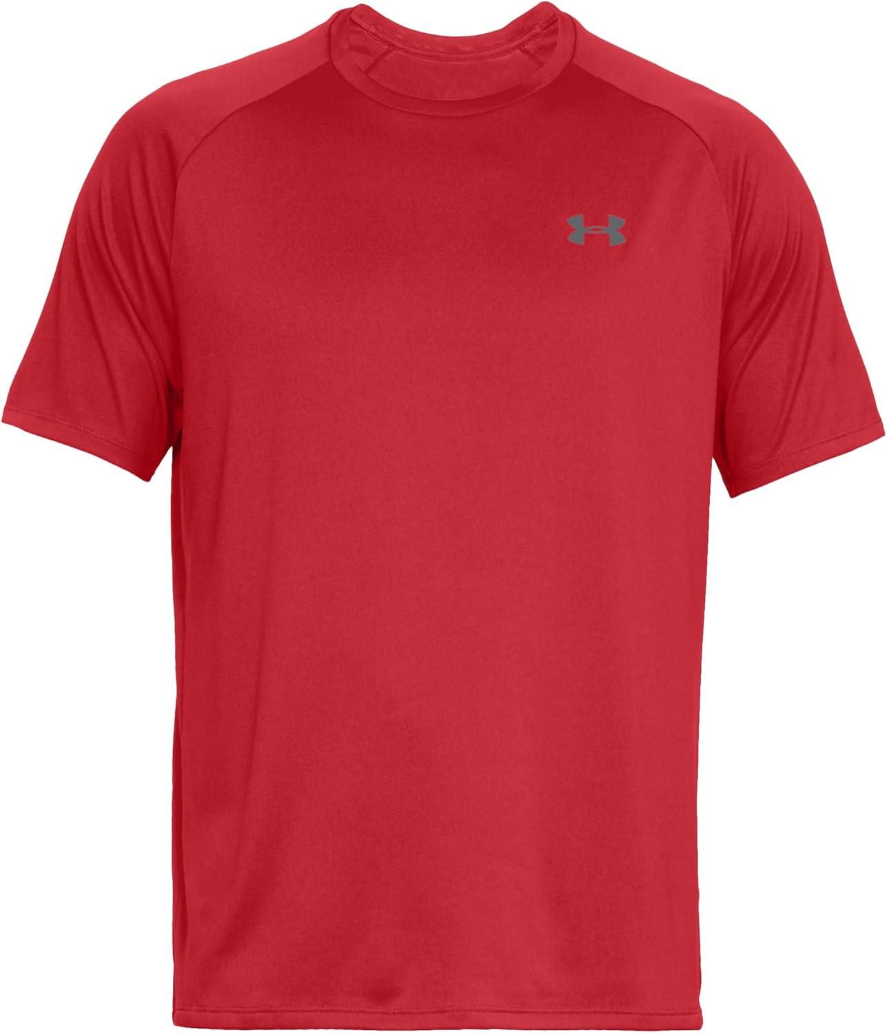 image:imageUnder Armour Mens Tech 20 ShortSleeve TshirtShirtRed Graphite