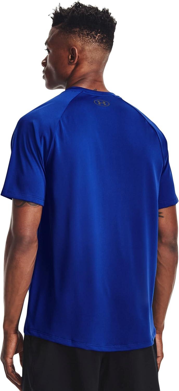 image:imageUnder Armour Mens Tech 20 ShortSleeve TshirtShirtRoyal 400Graphite