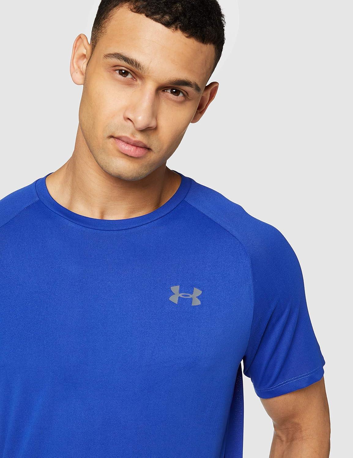 image:imageUnder Armour Mens Tech 20 ShortSleeve TshirtShirtRoyal 400Graphite