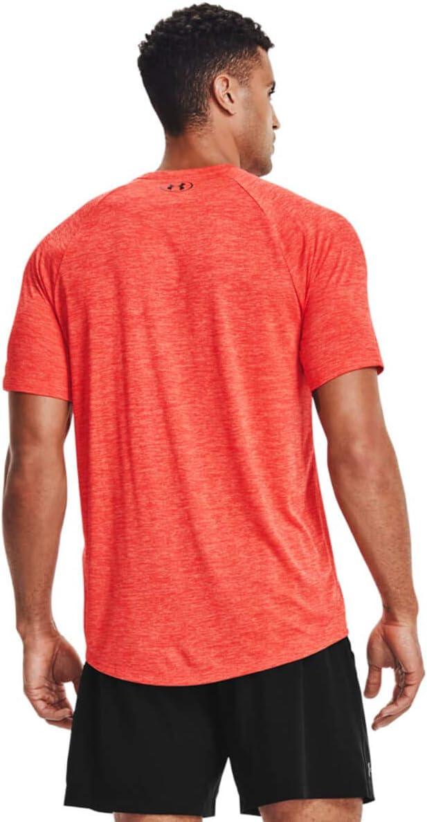 image:imageUnder Armour Mens Tech 20 ShortSleeve TshirtShirtVenom Red 690Black